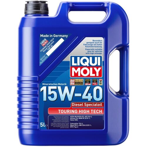 Liqui Moly Motoröl Touring High Tech Diesel-Specialöl 15w-40 5 L (1073)