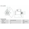 Bosch Anlasser (0 986 017 110) Für Bmw 5 3 Z3 X3 Z4 7