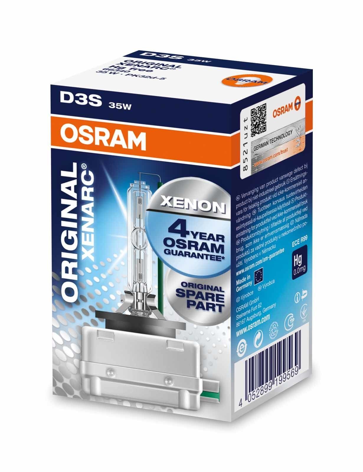 Osram D3s Xenarc Night Breaker Laser Next Gen