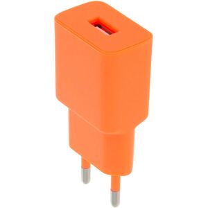 Setty 12W Vægoplader m. USB-A - Orange