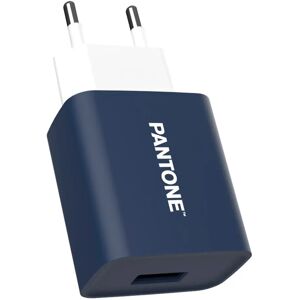 Pantone 10W Vægoplader m. USB-A - Navy