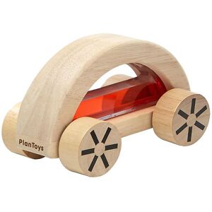 Plantoys Træbil - Natur/rød - Plantoys - Onesize - Bil