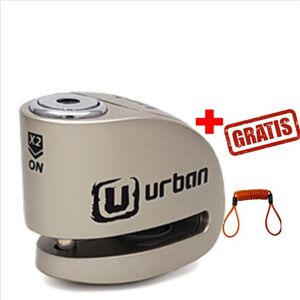 URBAN-ARTAGO ANTIRROBOS Antirrobo Disco Urban Securty 906 Metalico Con Alarma+cable Recordatorio