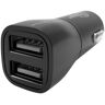 MUVIT Cargador coche  2 USB 3,4a negro