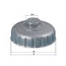 KNECHT FILTER Llave para filtro de aceite (Ref: OCS 3)