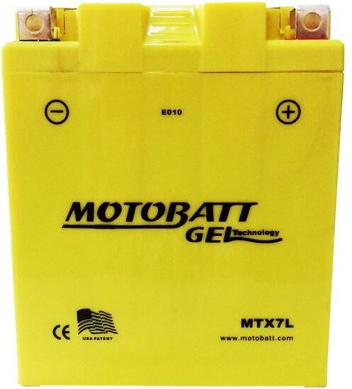 MOTOBATT Bateria Gel  Mtx7l Equivale "Ytx7lbs " Gel Aleman