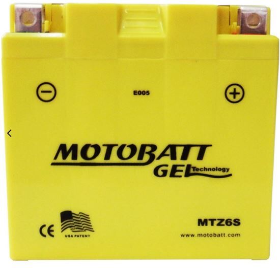 MOTOBATT Bateria Gel  Mtz6s Equivale "Ytx5lbs-Ytz7s " Gel Aleman