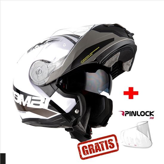 NZI Combi 2 Duo Shock White Black Con Gafas+pinclok Gratis