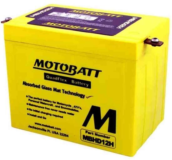 MOTOBATT Bateria  Mbhd12h Equivale Yhd12h