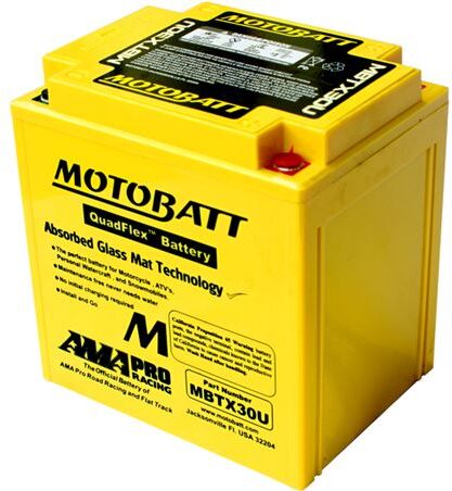 MOTOBATT Bateria  Mbtx30u Equiv "Y60n24la-Y60n24alb-Ytx30l-Y60n30la -53030