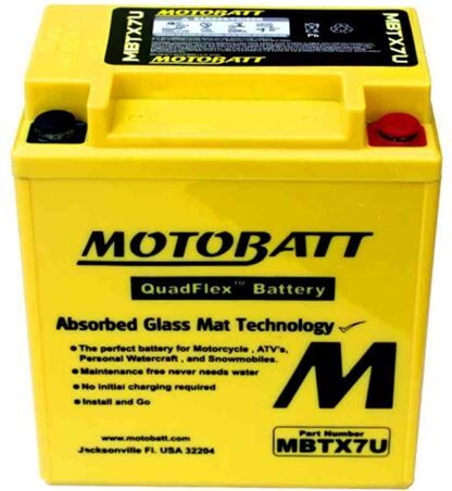 MOTOBATT Bateria  Mbtx7u Equivale Ytx7lbs - Ytz8v