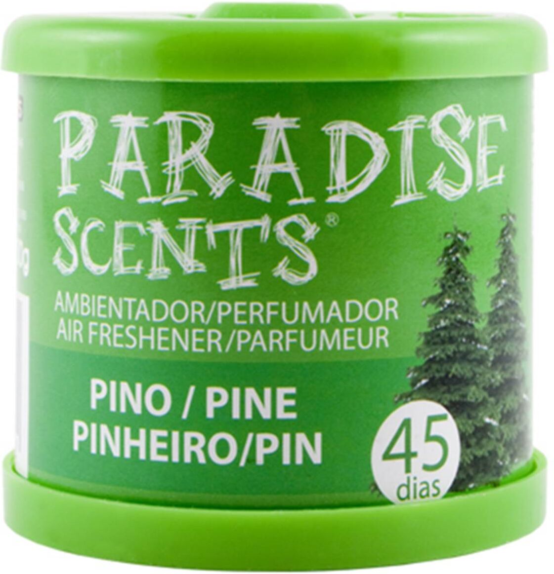 PARADISE SCENTS Ambientador coche lata  pino 100 gr