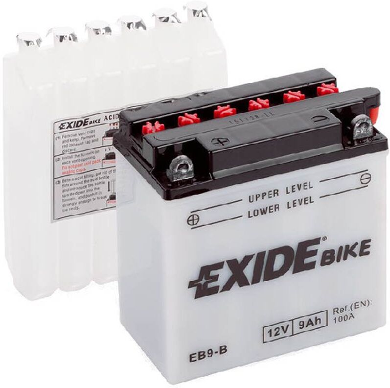 EXIDE Batería de moto  eb9-b 9ah 100a 12v