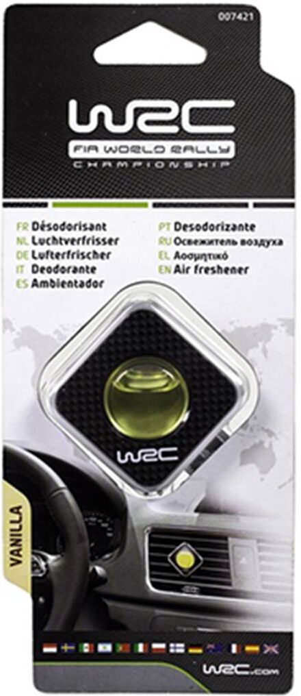 WRC Ambientador coche rejilla  vainilla 2,5 ml