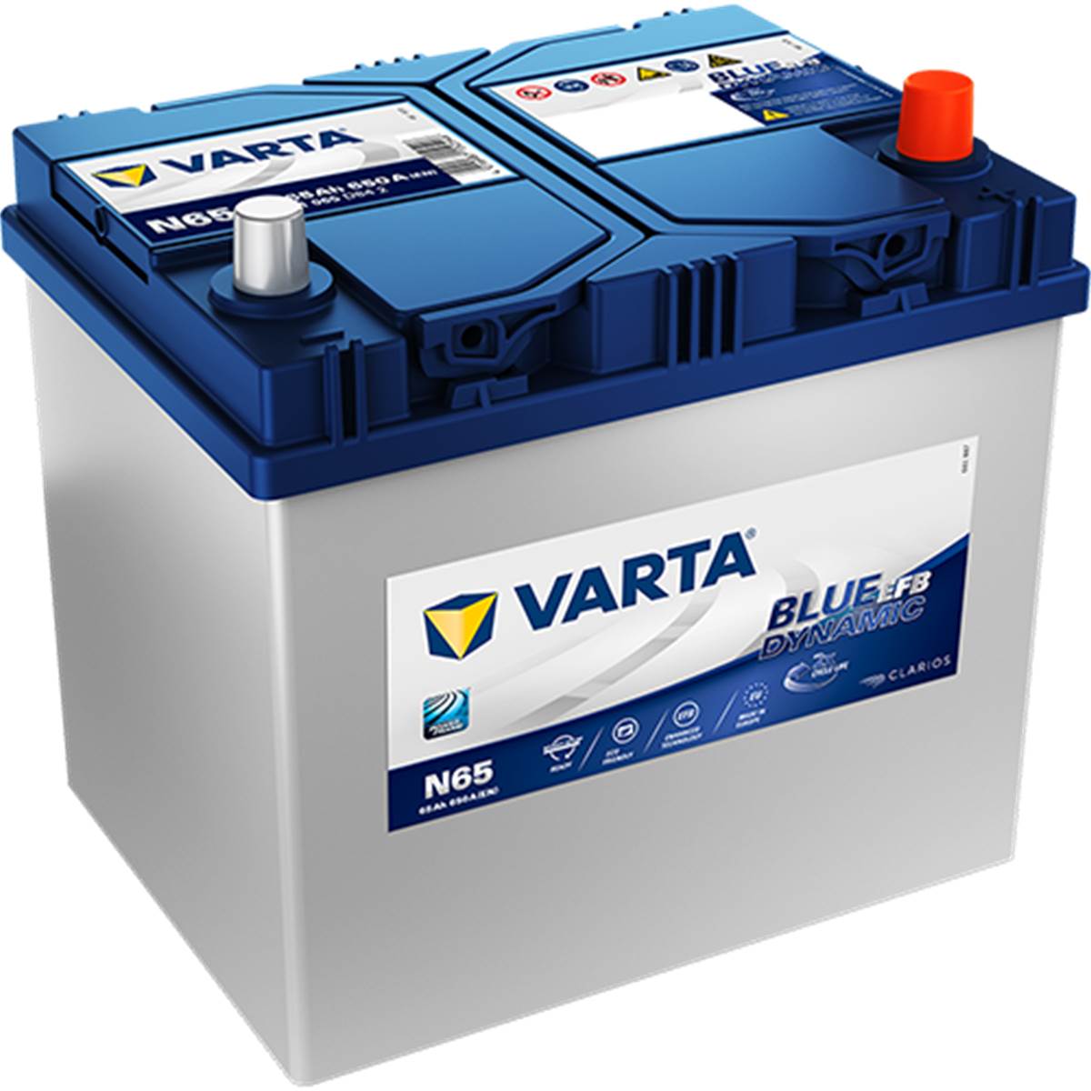 Varta Batería de coche  Start Stop efb 65ah 650a n65