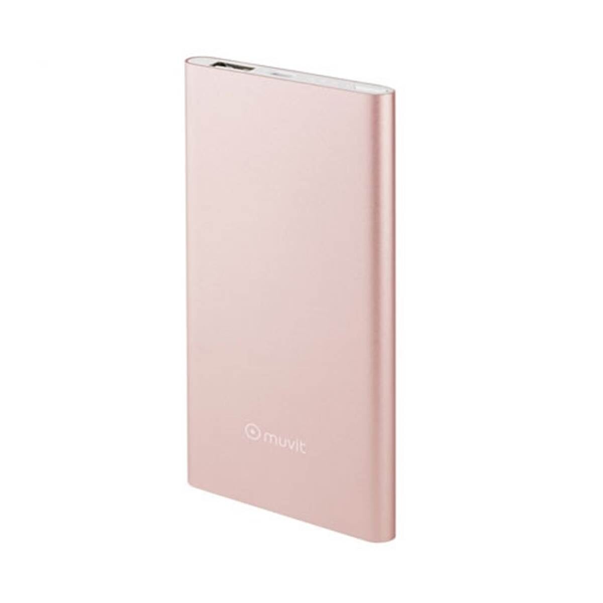 MUVIT Batería externa móvil  5000 mah rosa