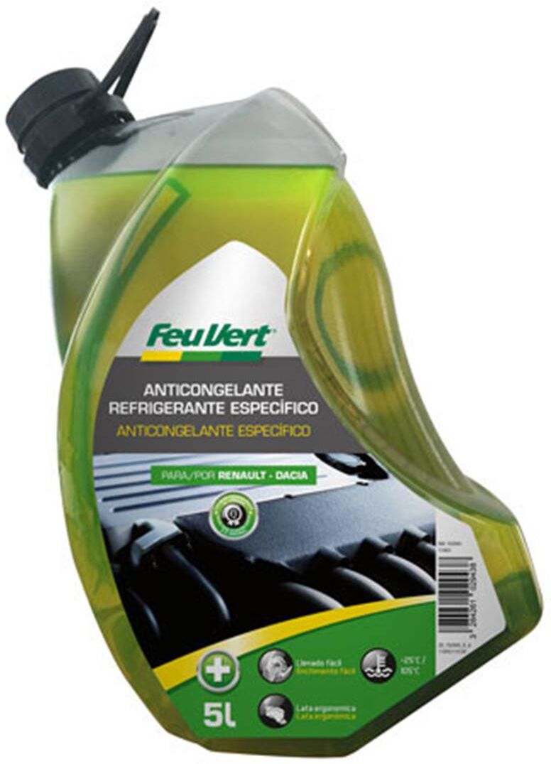 Feu Vert Anticongelante Refrigerante  -25ºc Renault 5l