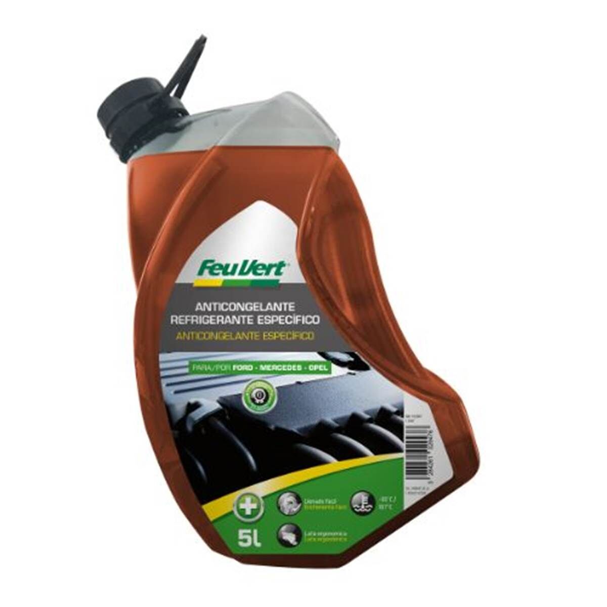 Feu Vert Anticongelante Refrigerante  -35ºc Ford/Mercedes 5l