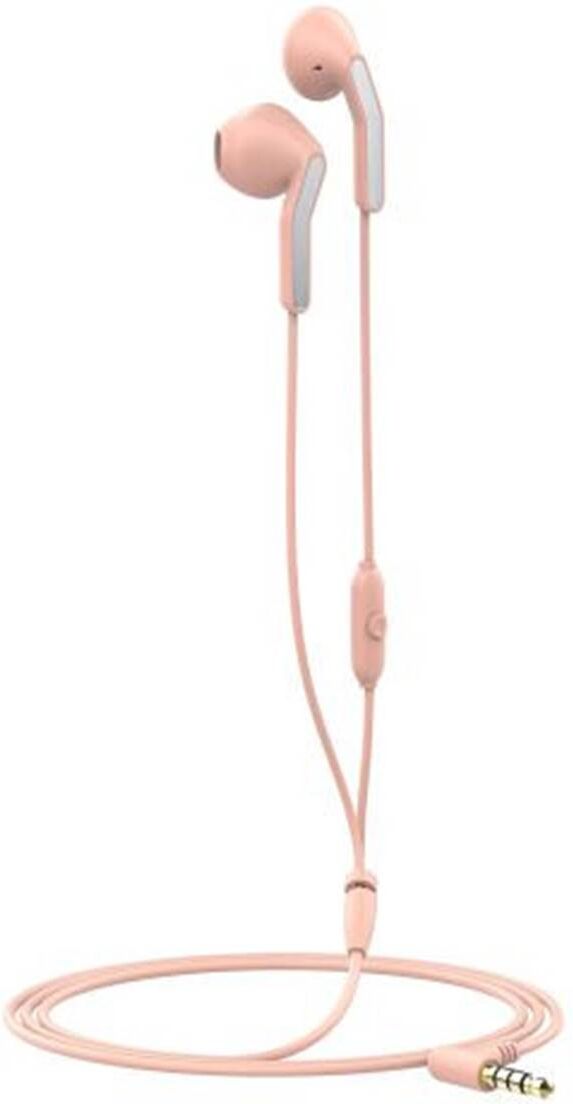 MUVIT Auriculares estéreo 3,5 mm rosas meu