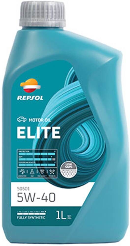 REPSOL Aceite 5W40  elite 50501 A3/B3-04, A3/B4-04, C3 1L