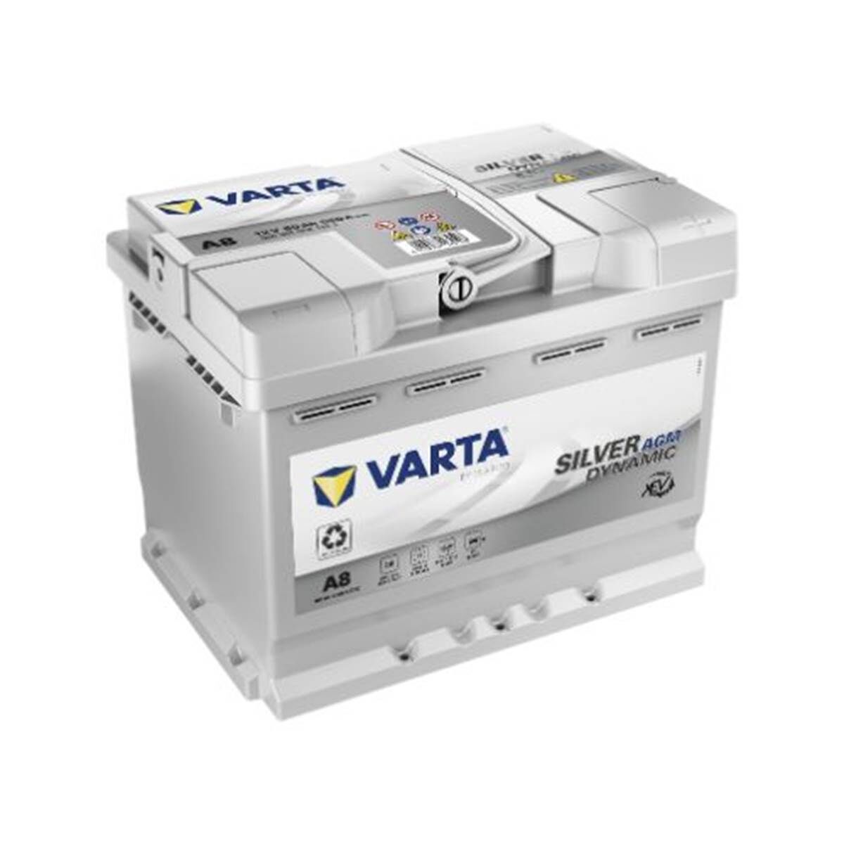 Varta Batería de coche  Start Stop agm xev 60ah 680a a8