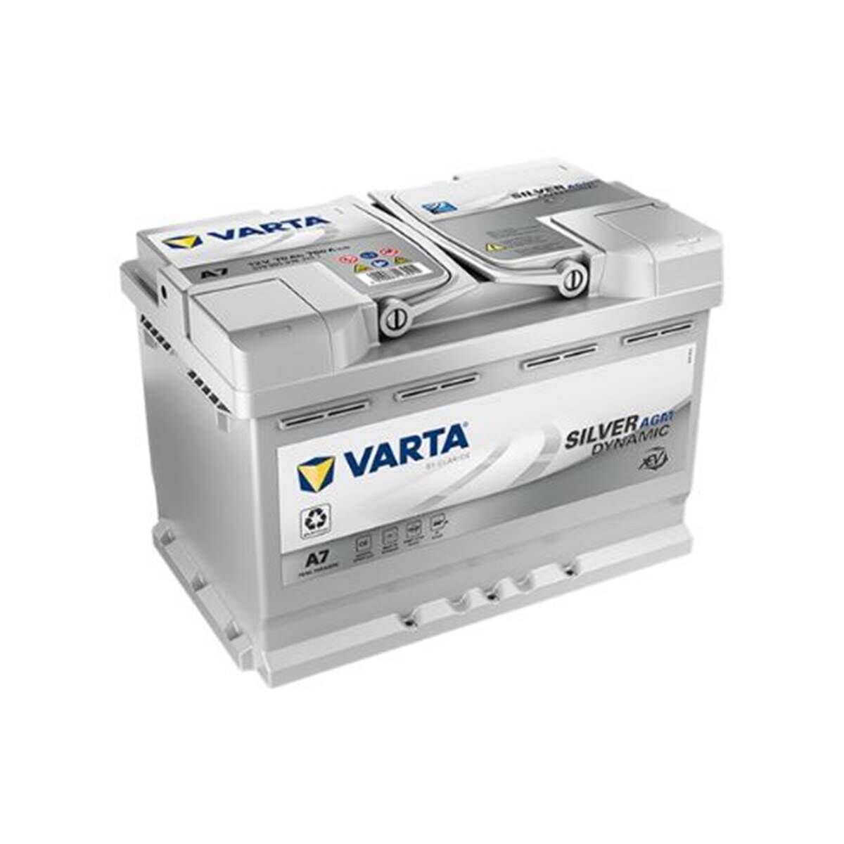 Varta Batería de coche  Start Stop agm xev 70ah 760a a7