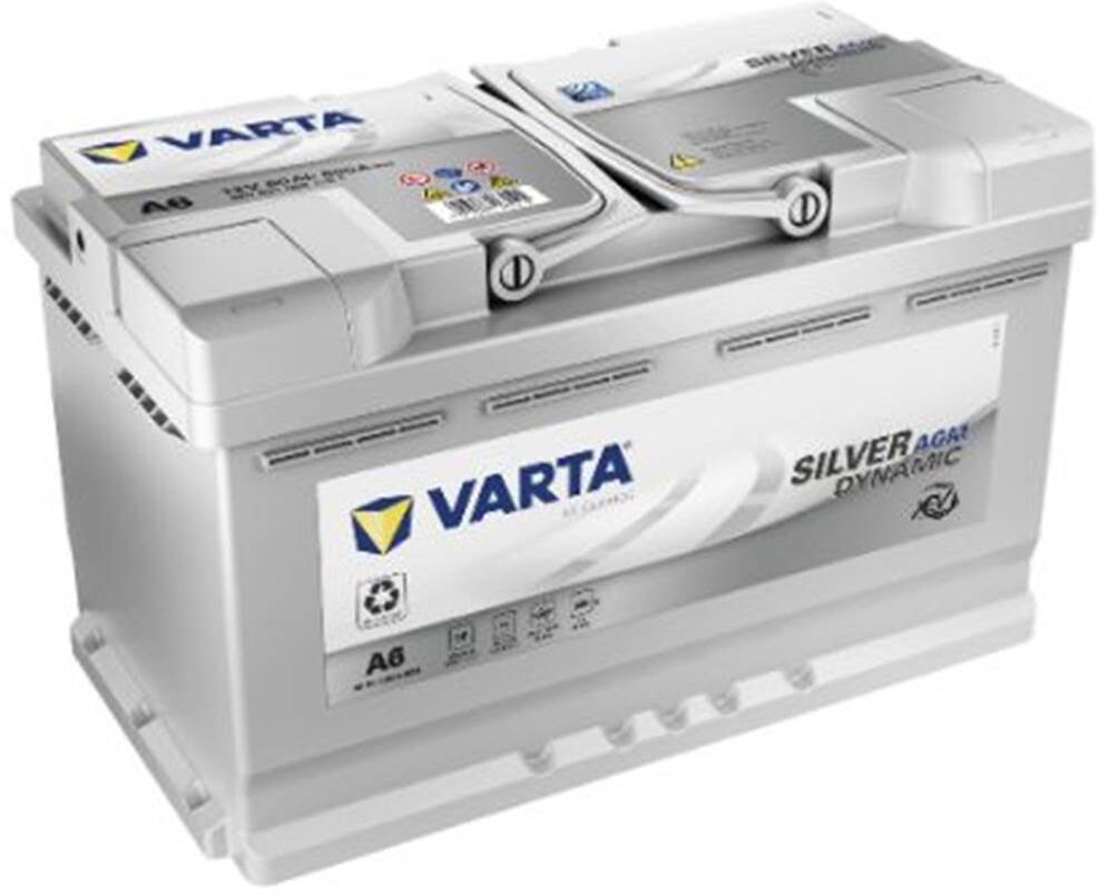 Varta Batería de coche  Start Stop  agm xev 80ah 800a a6