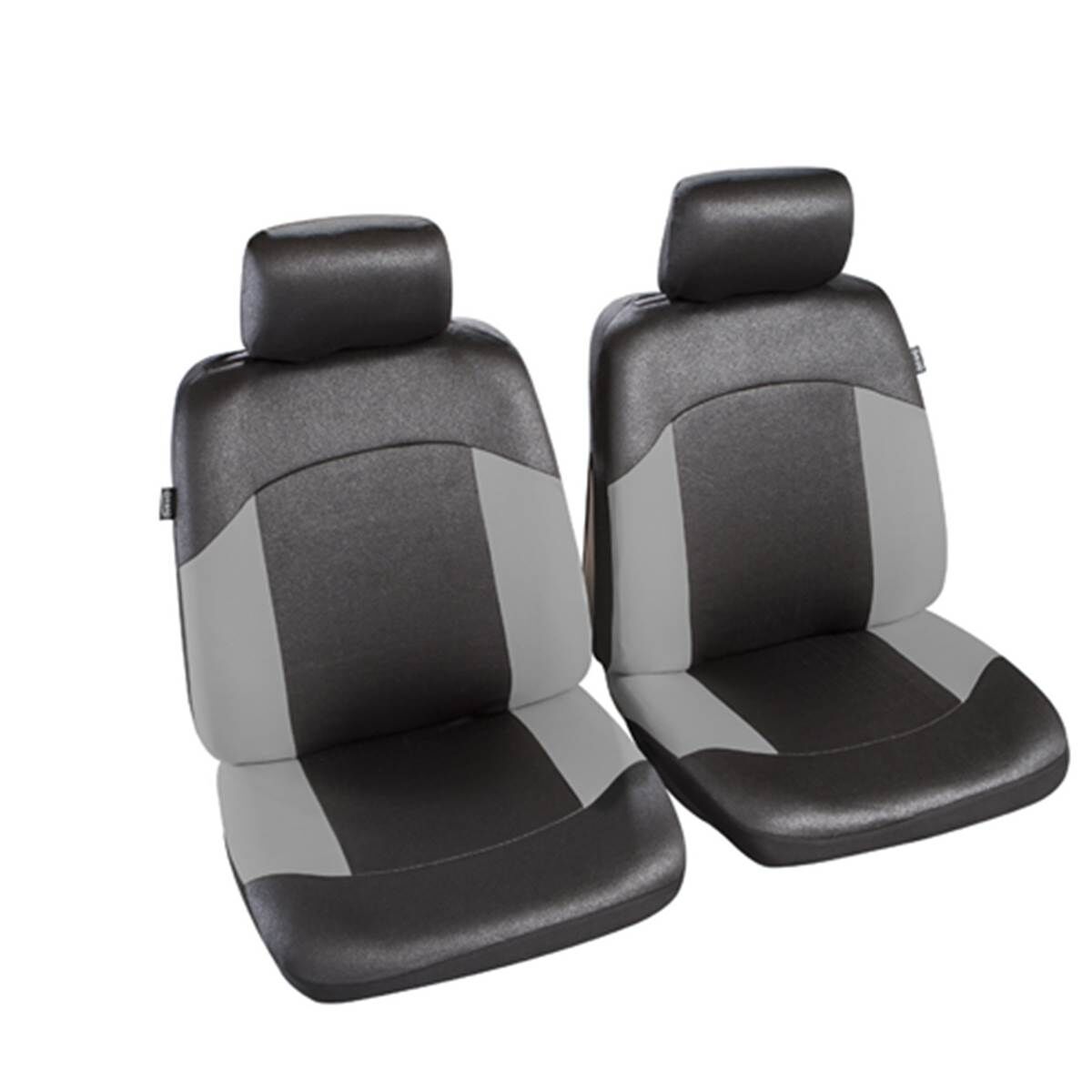 AUTOLINE Juego de fundas de asiento para coche delanteras Agrigento