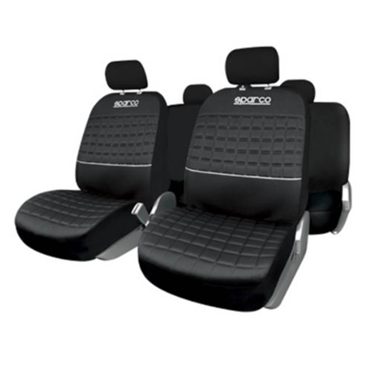 Sparco Juego completo de fundas de asiento para coche  lazio azul