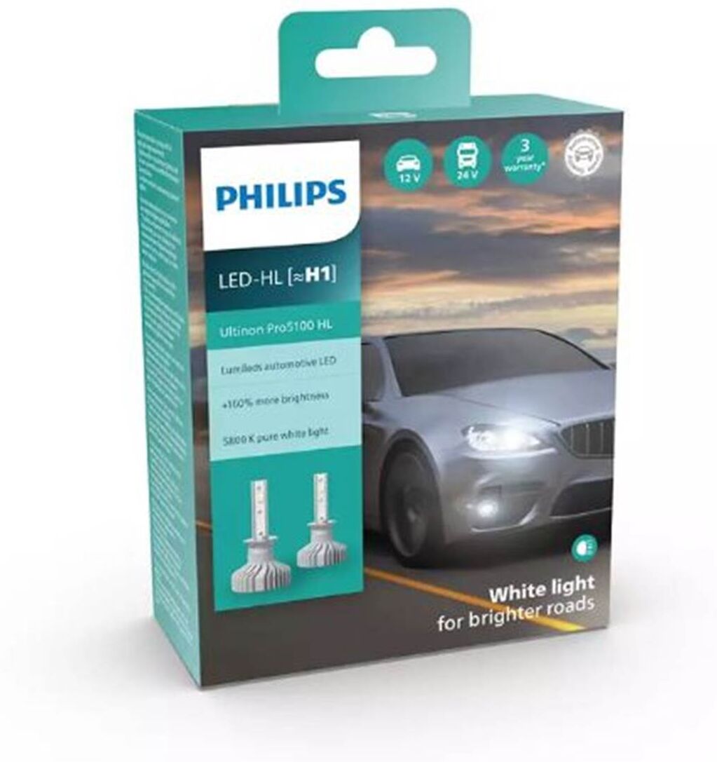 Philips Bombilla Led Hl [~H1]  Ultinon Pro5100 2 ud 12 W 13,2 V