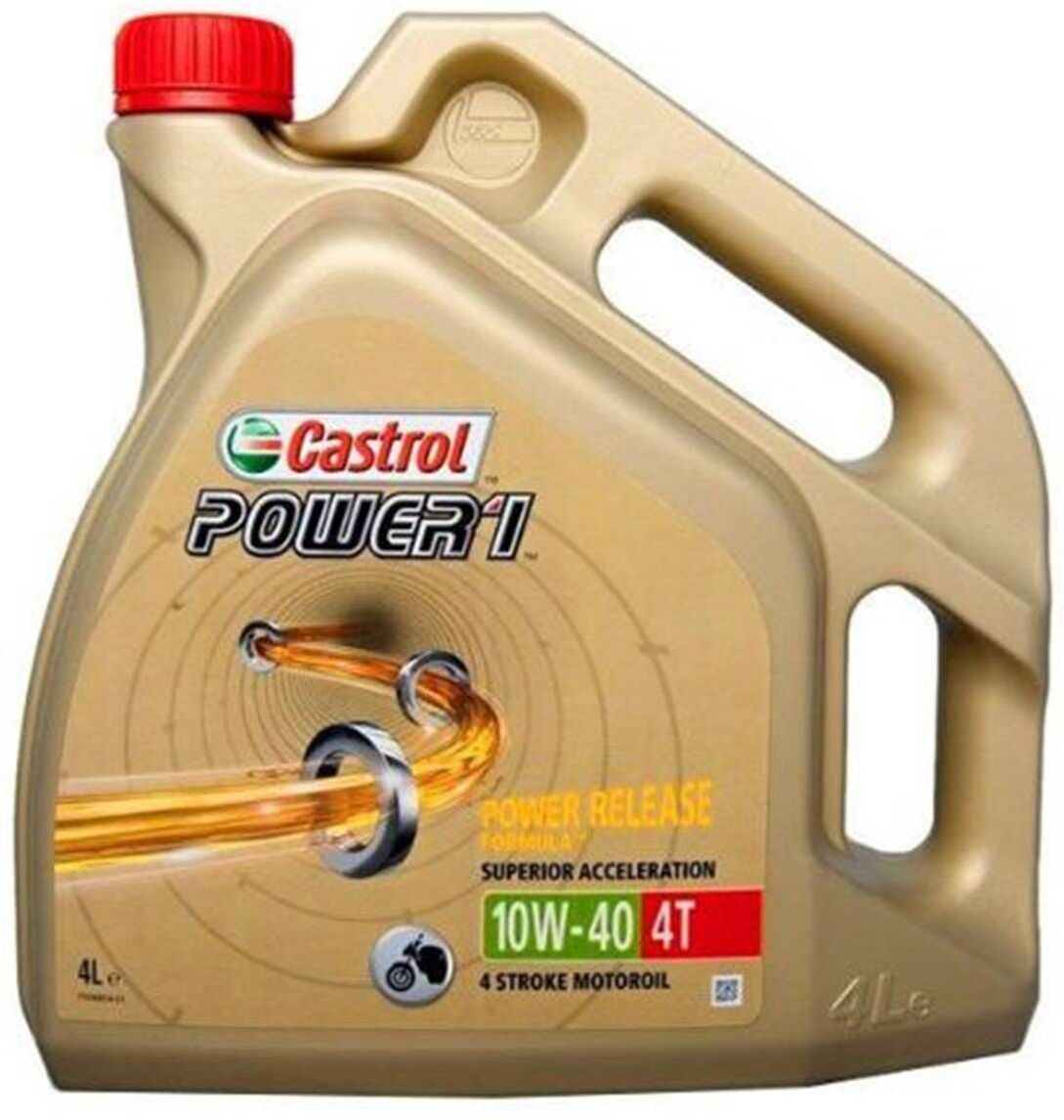 CASTROL Aceite 10w40  power 4t moto 4l