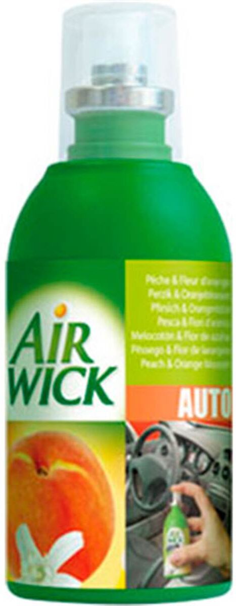 AIRWICK Ambientador coche spray melocotón 75 ml