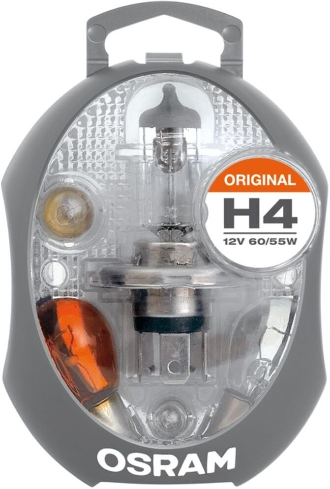 Surtido, bombillas incandescentes OSRAM H4 (und P21W PY21W P21/5W R5W W5W 1x15A 1x20A 1x30A)