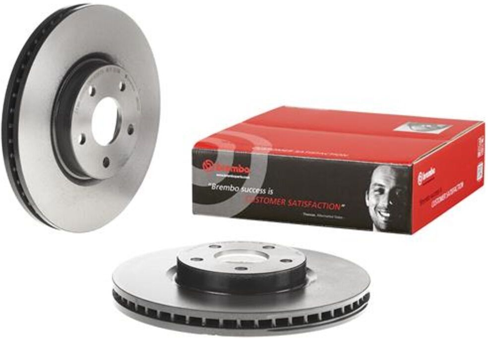 Disco de freno BREMBO 09N25521 frente, ventilado, 1 pieza