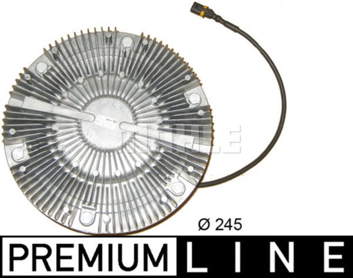 Embrague, ventilador del radiador BEHR MAHLE CFC 125 000P