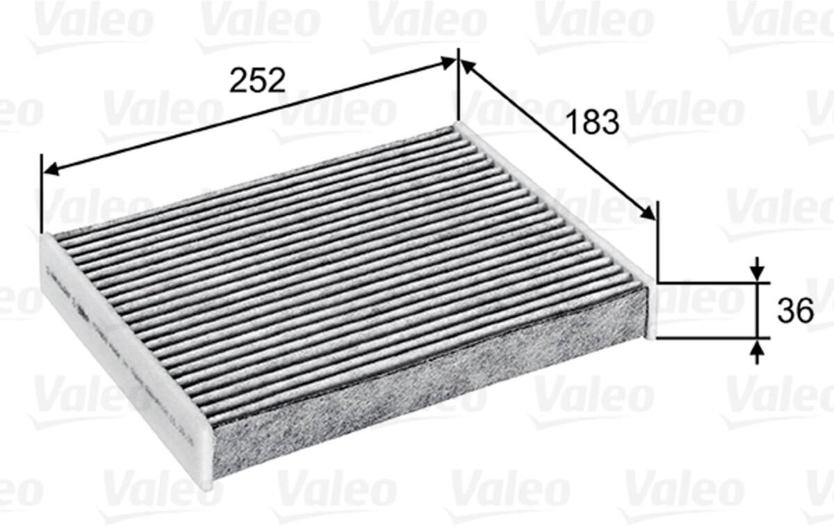 Filtro de habitáculo VALEO 715802