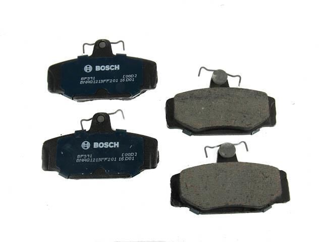 Bosch Juego de 4 pastillas de freno para RENAULT: Master & OPEL: Movano & NISSAN: Interstar & VAUXHALL: Movano (Ref: 0 986 494 043)