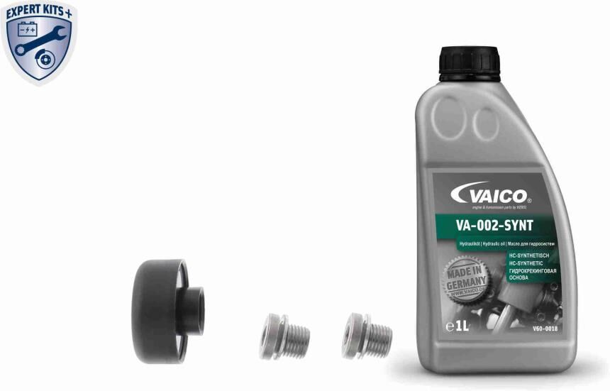 VAICO Kit piezas, cambio aceite caja automática para VOLKSWAGEN: Golf, Passat, Touran, Polo, Scirocco, Caddy, T-Roc, Jetta (Ref: V10-5582-SP1)