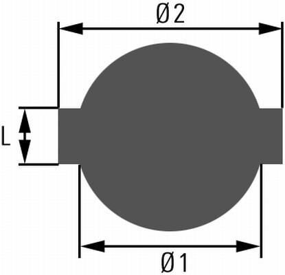 HELLA Tapa, depósito de combustible para RENAULT: Clio, Mégane Scenic, Mégane, Mégane Classic, Twingo, Espace, Safrane, Laguna (Ref: 8XY 007 747-001)