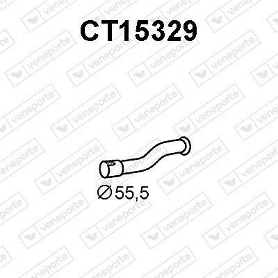 VENEPORTE S.A. Tubo reparación, catalizador para CITROËN: C5 (Ref: CT15329)