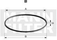 MANN-FILTER Junta, filtro de aceite (Ref: Di 95-07)