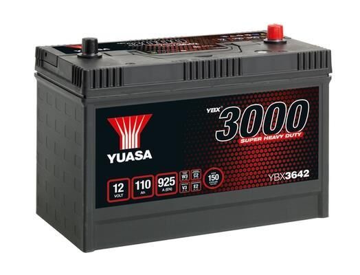 YUASA Batería 925.0 A 110.0 Ah 12.0 V Premium (Ref: YBX3642)
