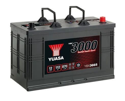 YUASA Batería 870.0 A 112.0 Ah 12.0 V Premium (Ref: YBX3665)