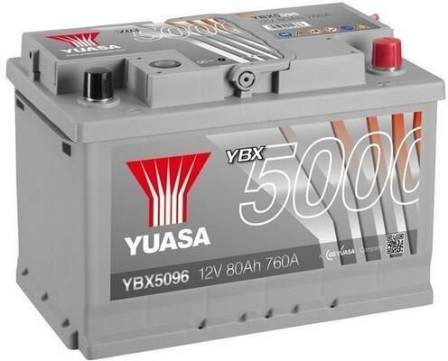 YUASA Batería 740.0 A 80.0 Ah 12.0 V Performance (Ref: YBX5096)