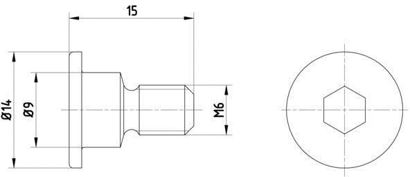 HELLA PAGID Tornillo, disco de freno para MERCEDES-BENZ: Classe E, 124 Series, Classe C, Classe CLK, Classe SLK, 129 Series (Ref: 8DZ 355 209-011)