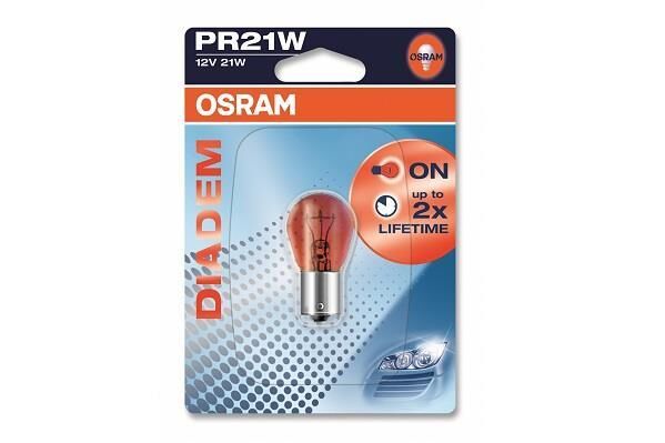 OSRAM Lámpara incandescente, luz trasera/de freno para FORD: Focus & CITROËN: C3, C3 Picasso, DS3 & HYUNDAI: Kona, Tucson, Accent (Ref: 7508LDR-01B)