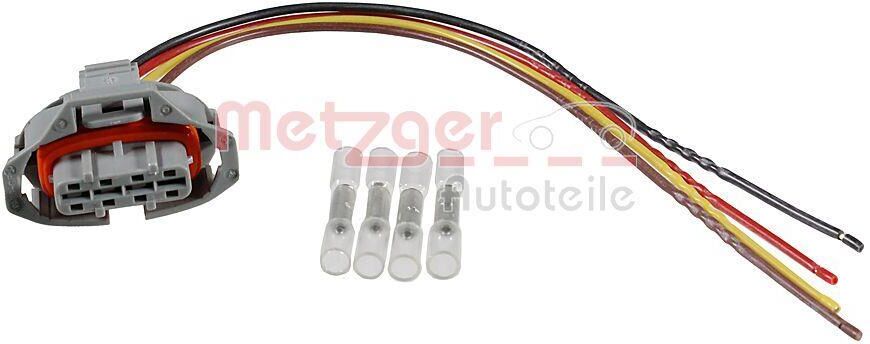 METZGER Kit reparación de cables, caudalímetro aire para FIAT: Bravo, Tipo, Panda, 500, Fiorino, Punto, Doblo, Linea, Idea, Qubo, Aegea (Ref: 2324205)