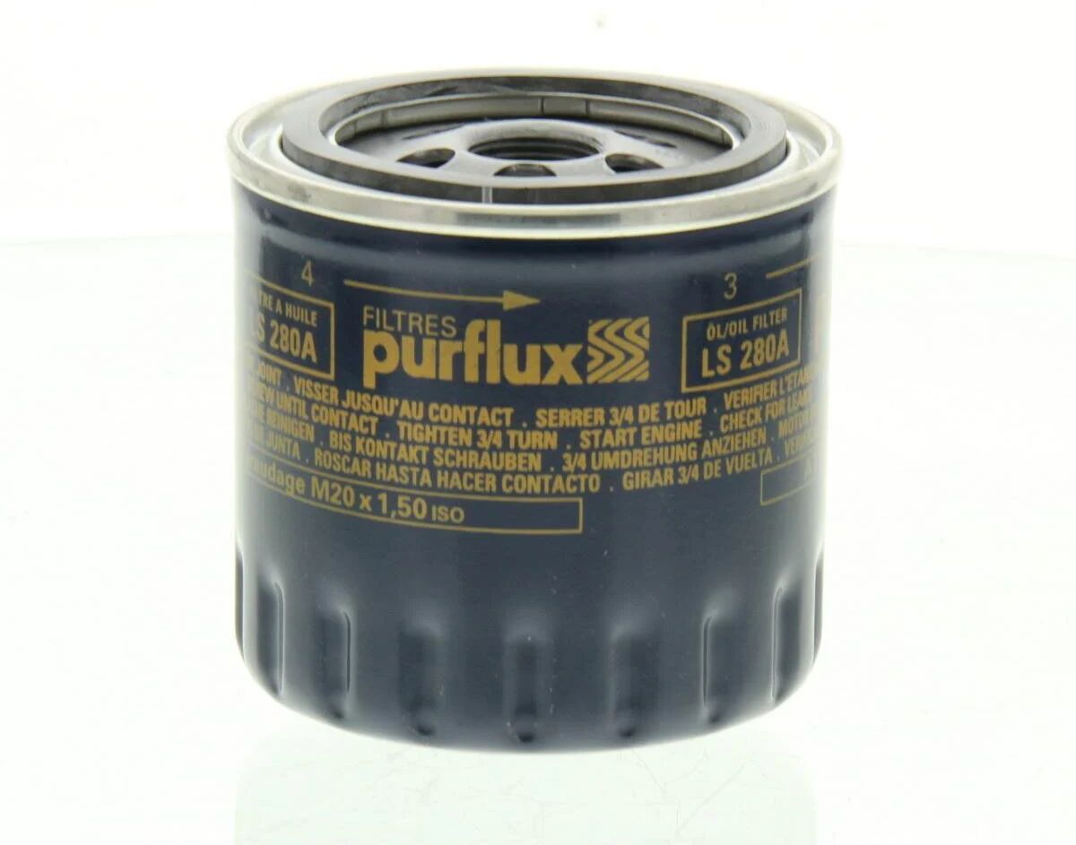 PURFLUX Filtro de aceite para PEUGEOT: 407 & CITROËN: C8 & RENAULT: Laguna, R21, Espace, Trafic, Safrane, R18, Fuego, R25, Master, Jeep (Ref: LS280A)