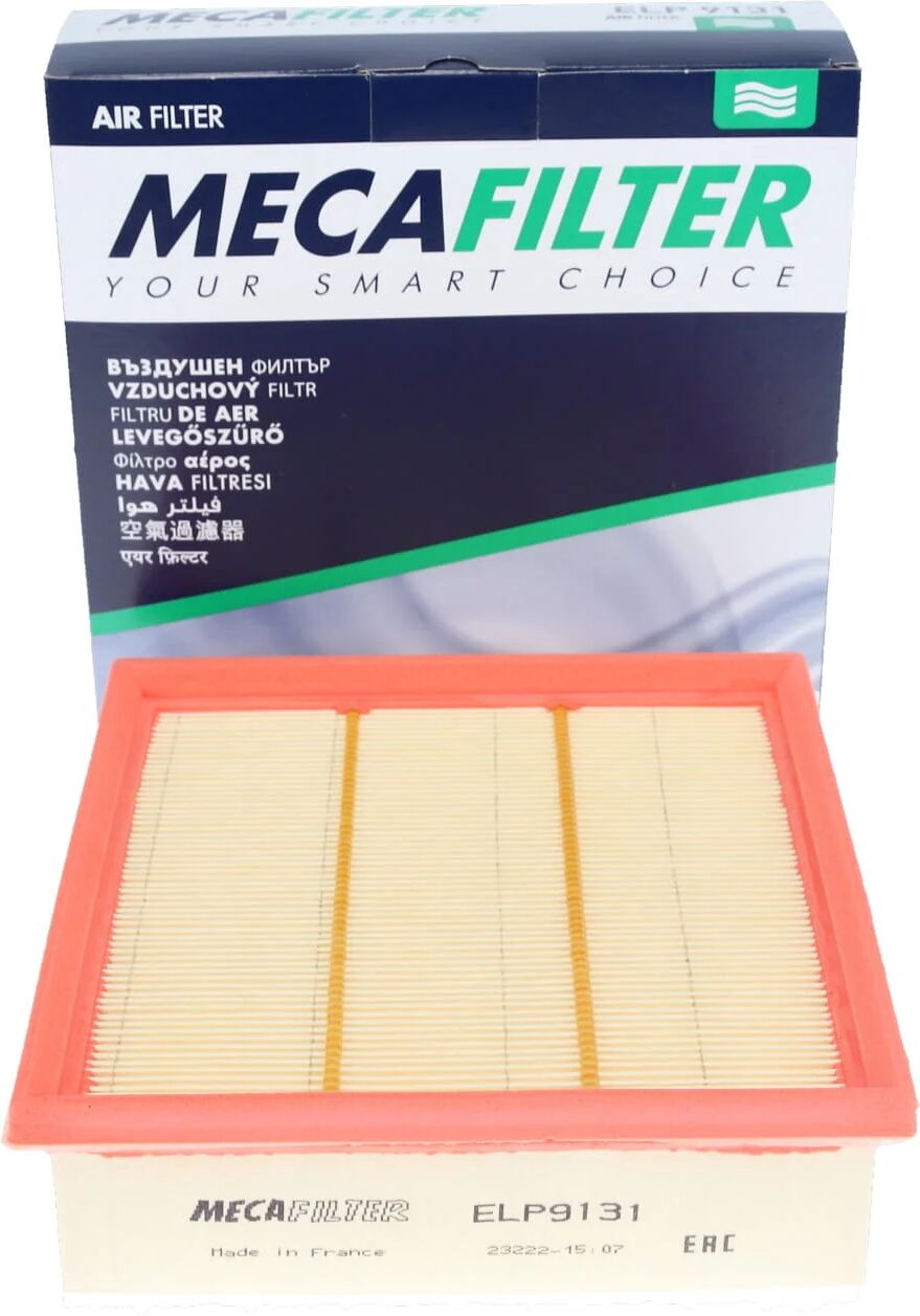 MECAFILTER Filtro de aire para OPEL: Corsa, Combo & FIAT: Punto, Doblo, Linea & ALFA ROMEO: Mi.To & ABARTH: Grande Punto (Ref: ELP9131)