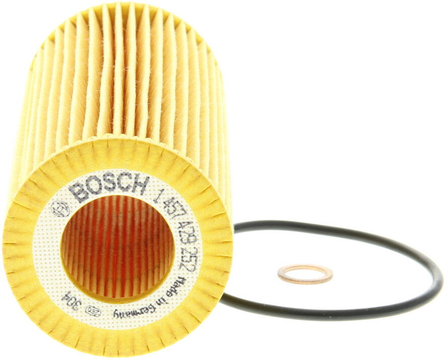 Bosch Filtro de aceite para BMW: Série 3, Série 5, X5, X3, X6, Série 7, Série 6 (Ref: 1 457 429 252)